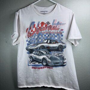 Chevy Corvette Graphic Tee Motorsport Racing Shirt